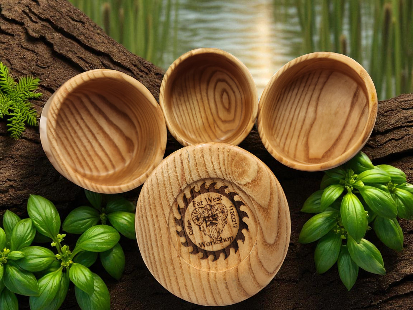 Coffee Wood Bowls