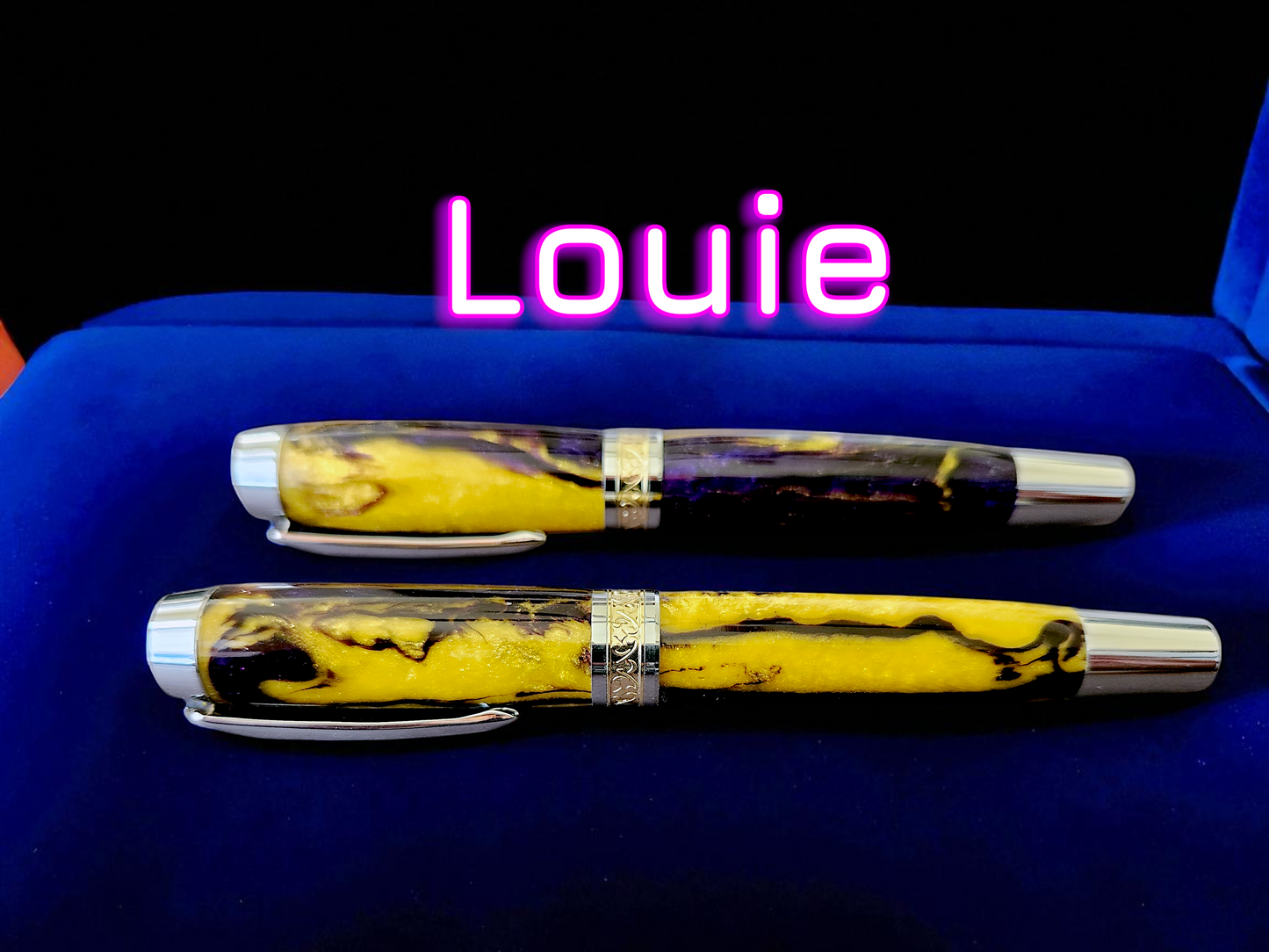 Pens with caps