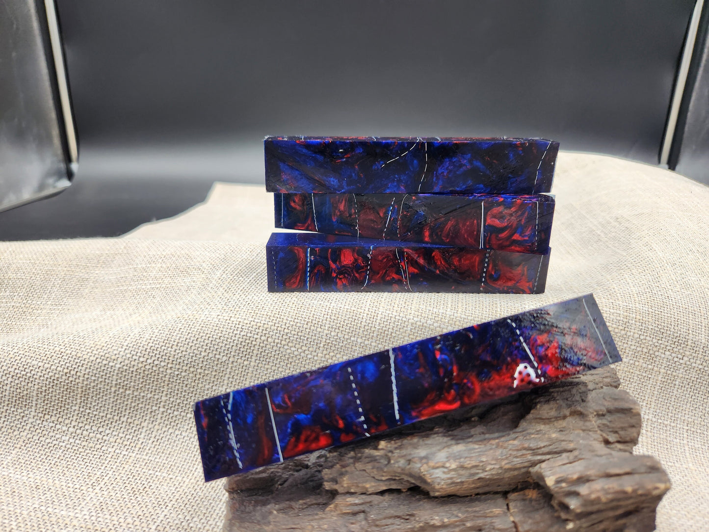 Patriot snake skin Pen Blank