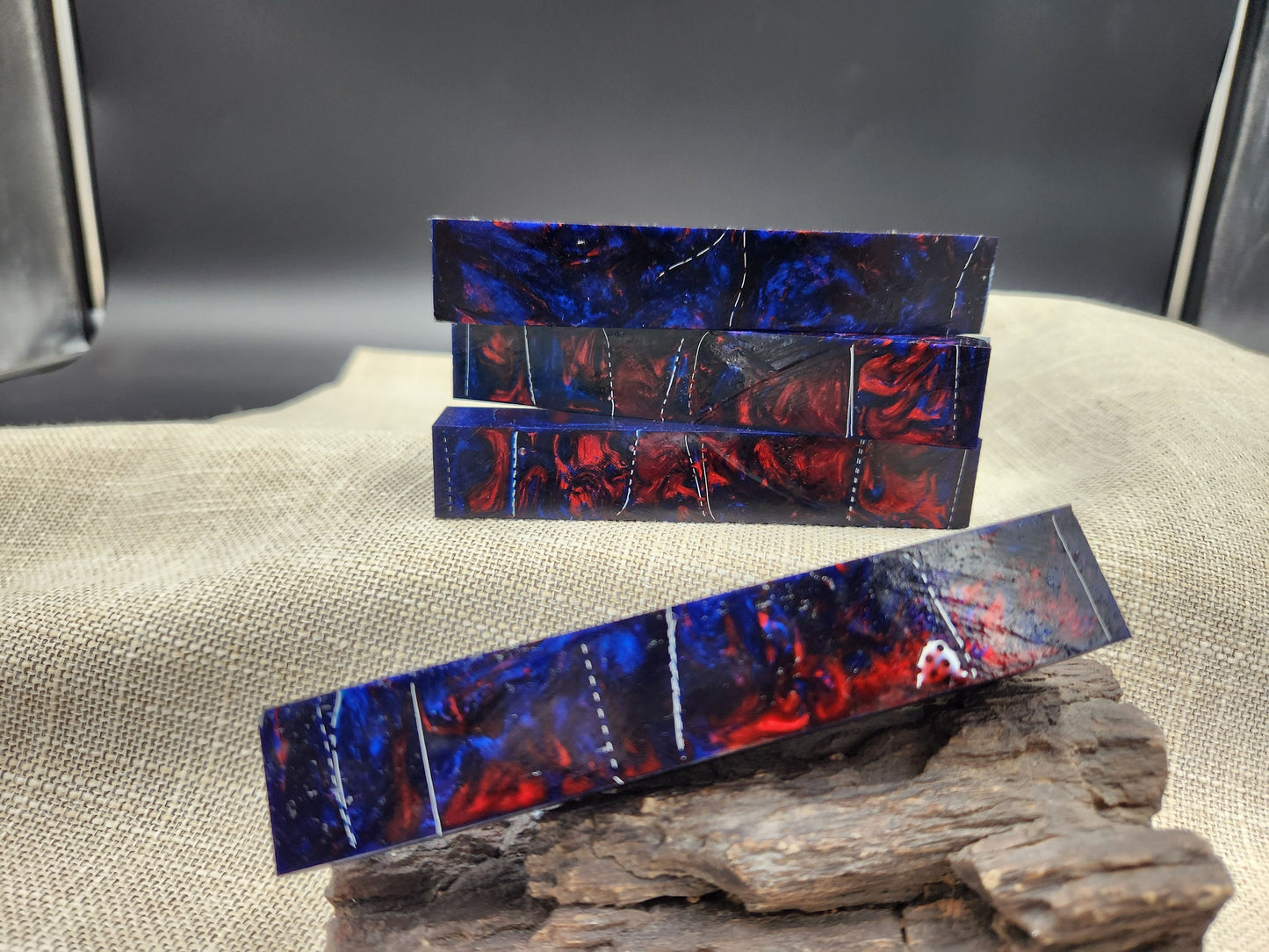 Patriot snake skin Pen Blank