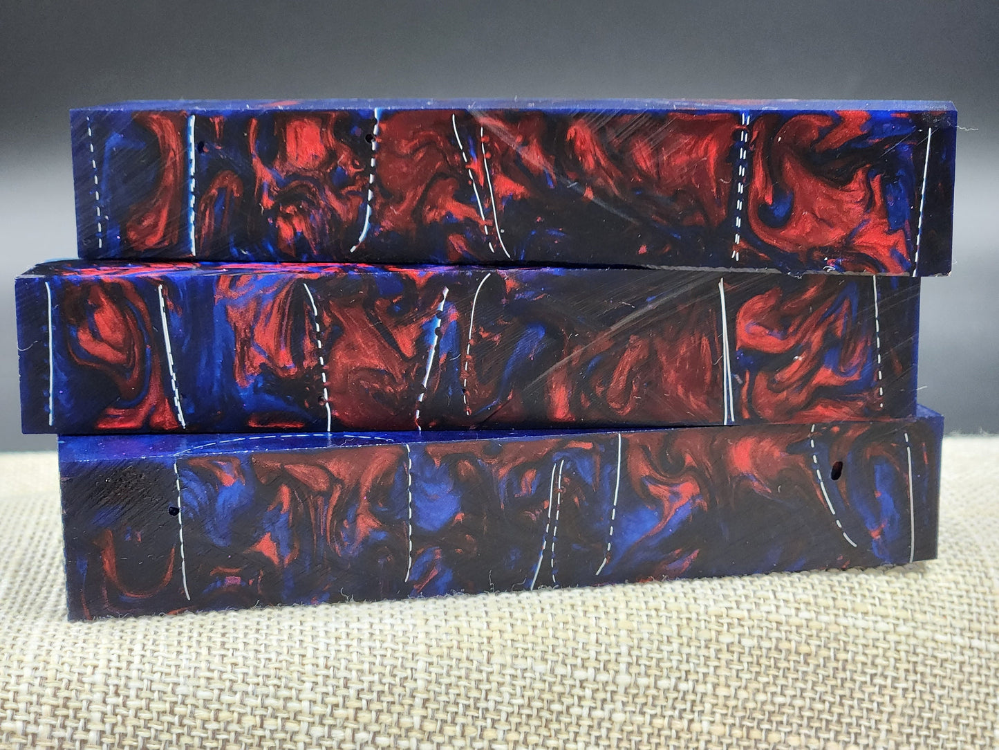 Patriot snake skin Pen Blank