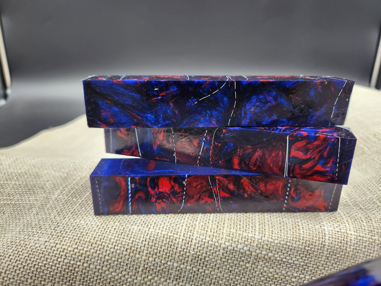 Patriot snake skin Pen Blank