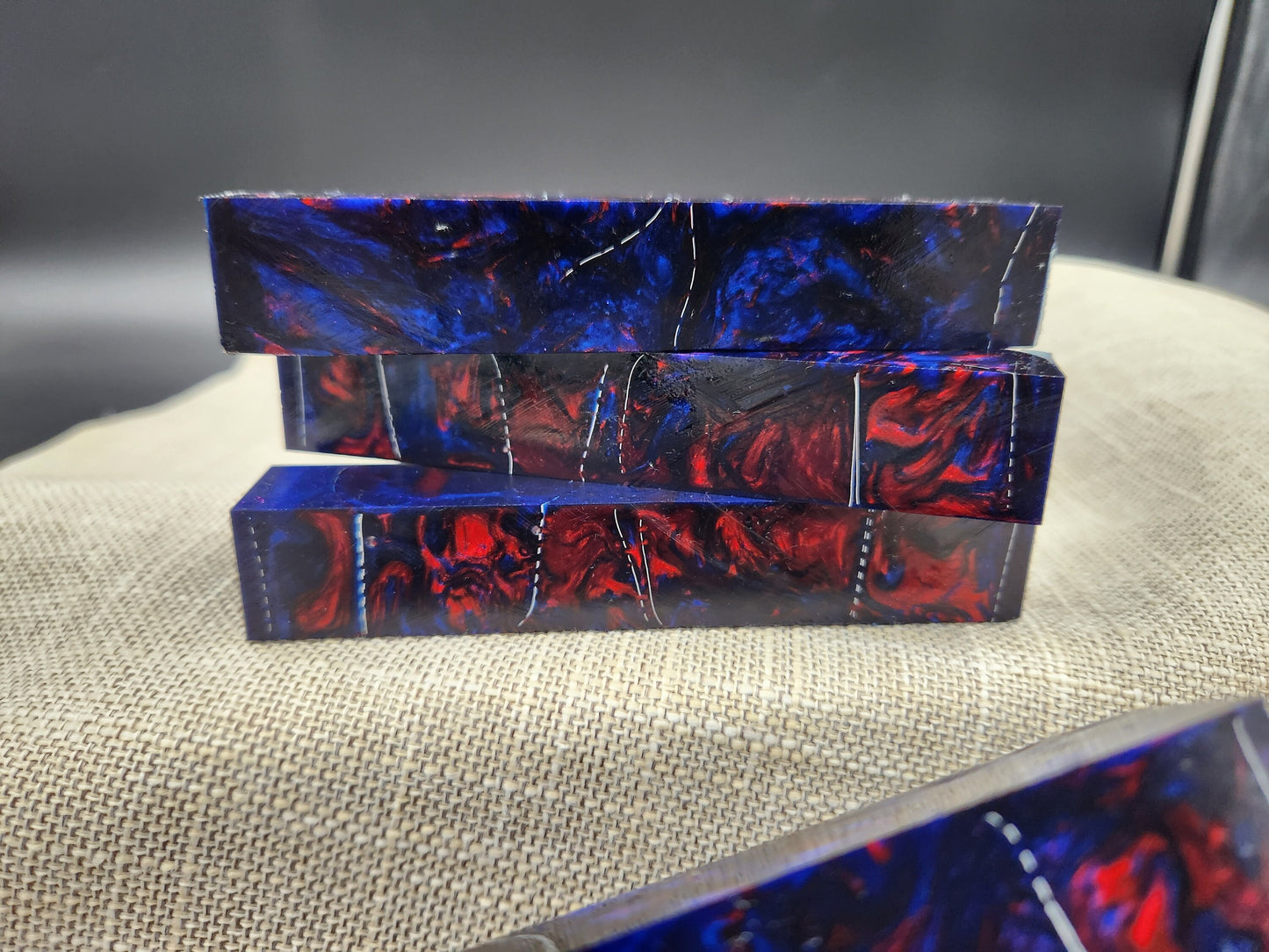 Patriot snake skin Pen Blank