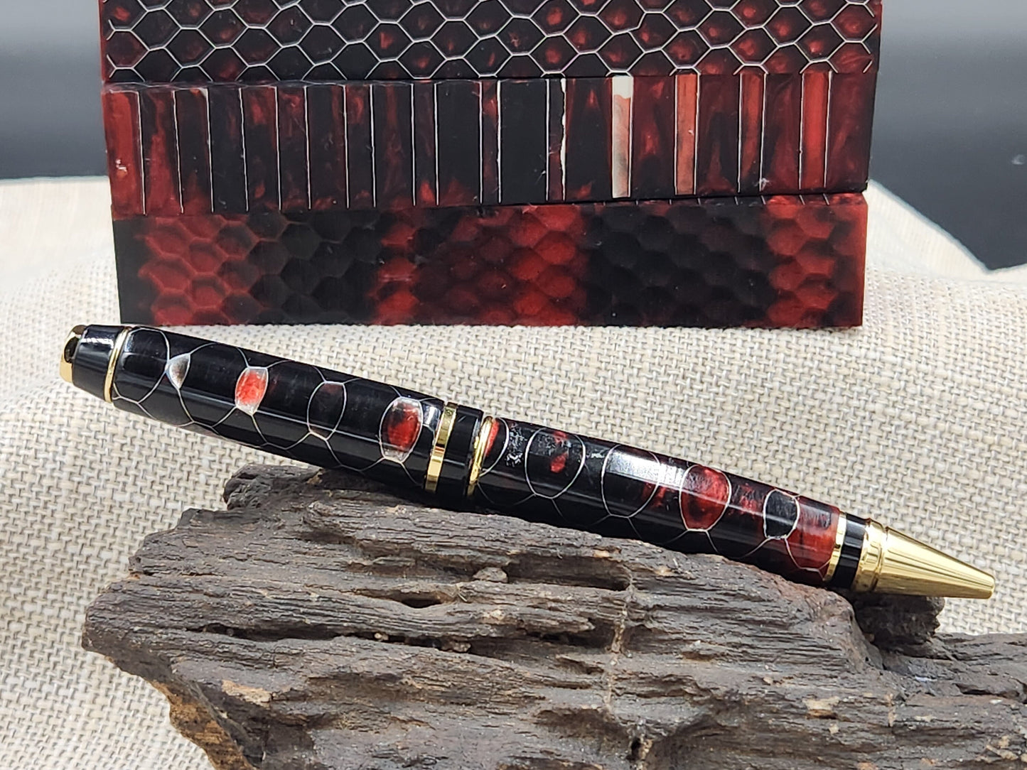 Red Mamba Honeycomb Blank