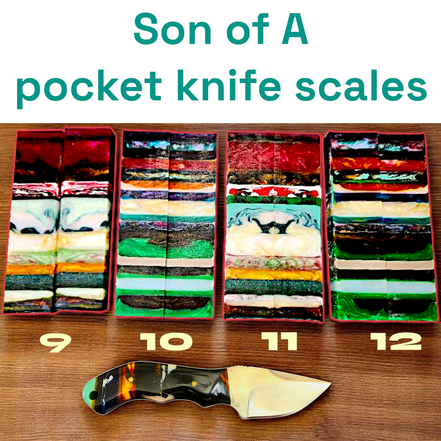 New**Knife Scales sets