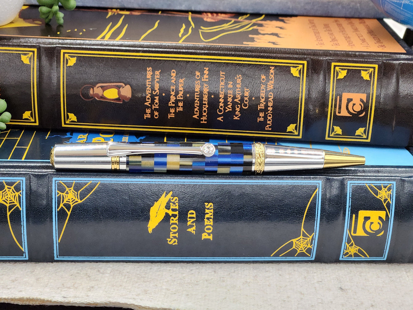 Golden Sapphire Rubix Majestic Squire Pen