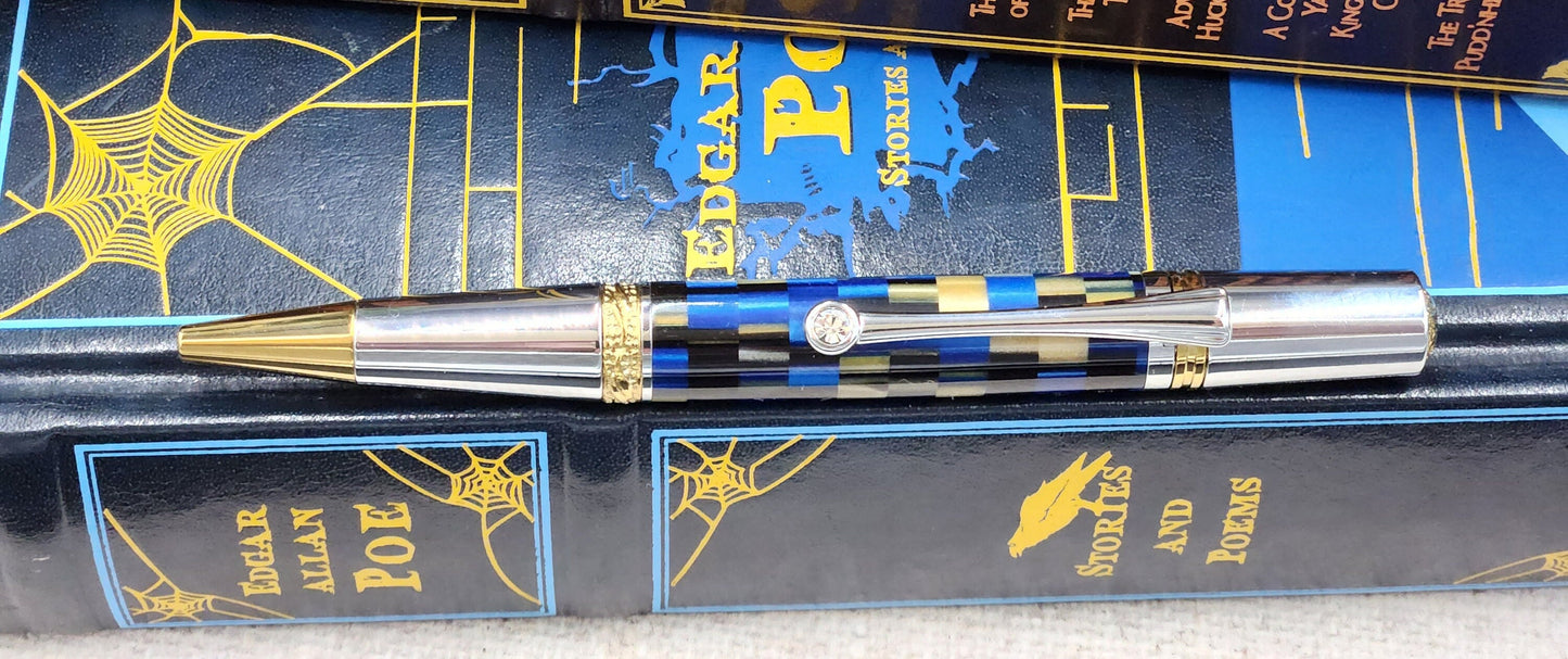 Golden Sapphire Rubix Majestic Squire Pen