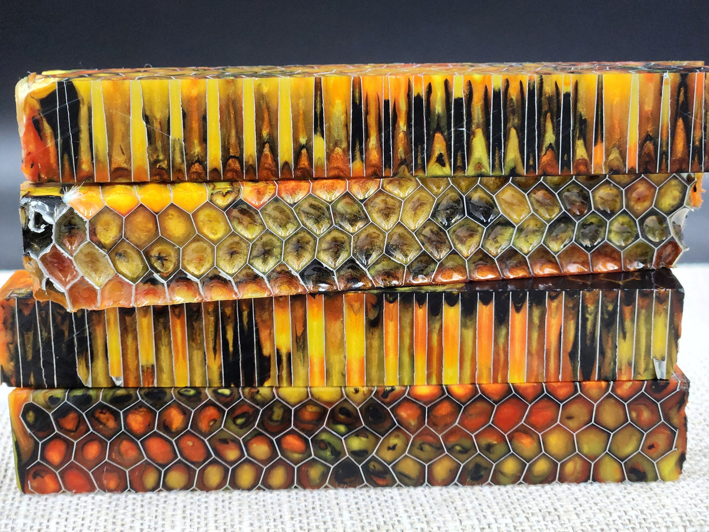 Sunshine State Honeycomb Pen Blank