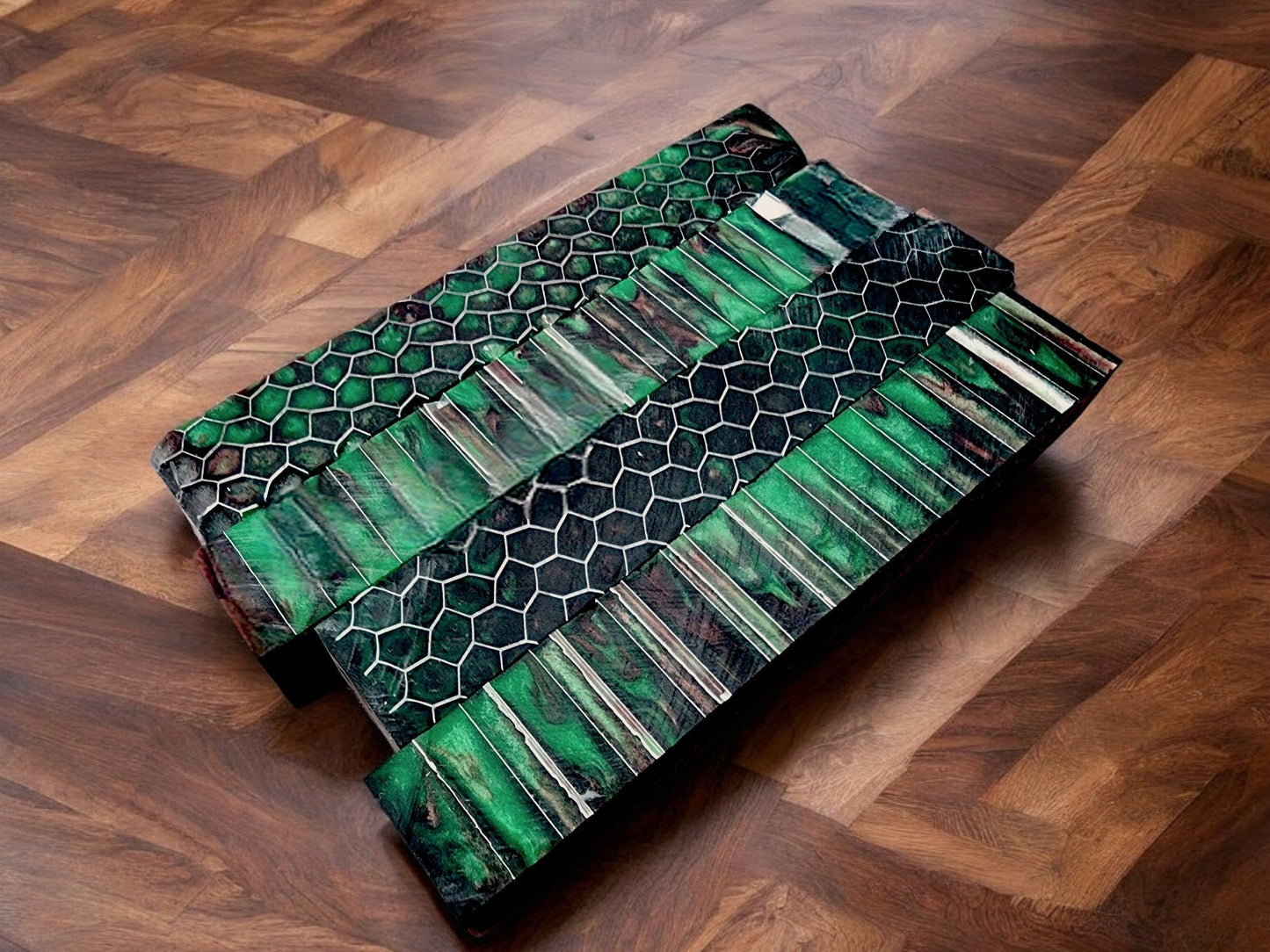 Emerald Isles Honeycomb blank