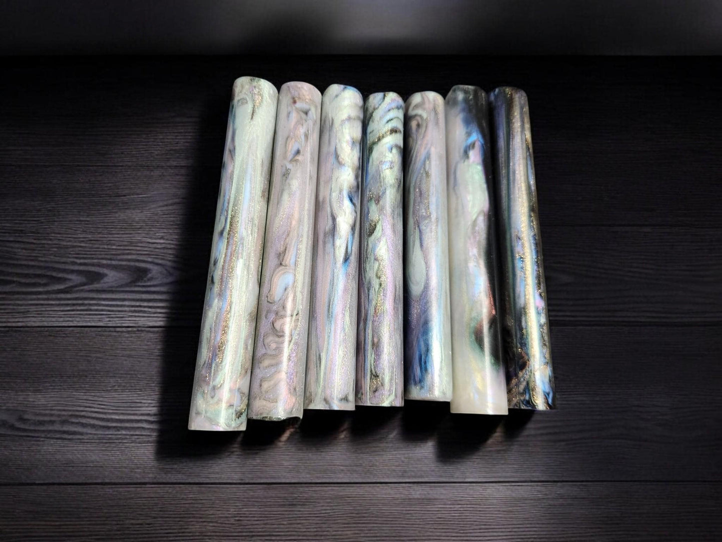 Abalone Pen Blanks round