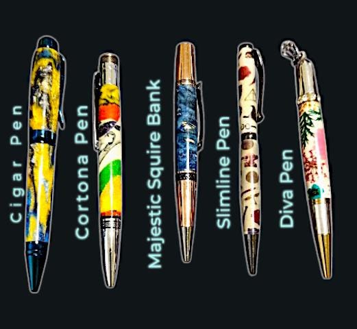 Custom Resin Pens
