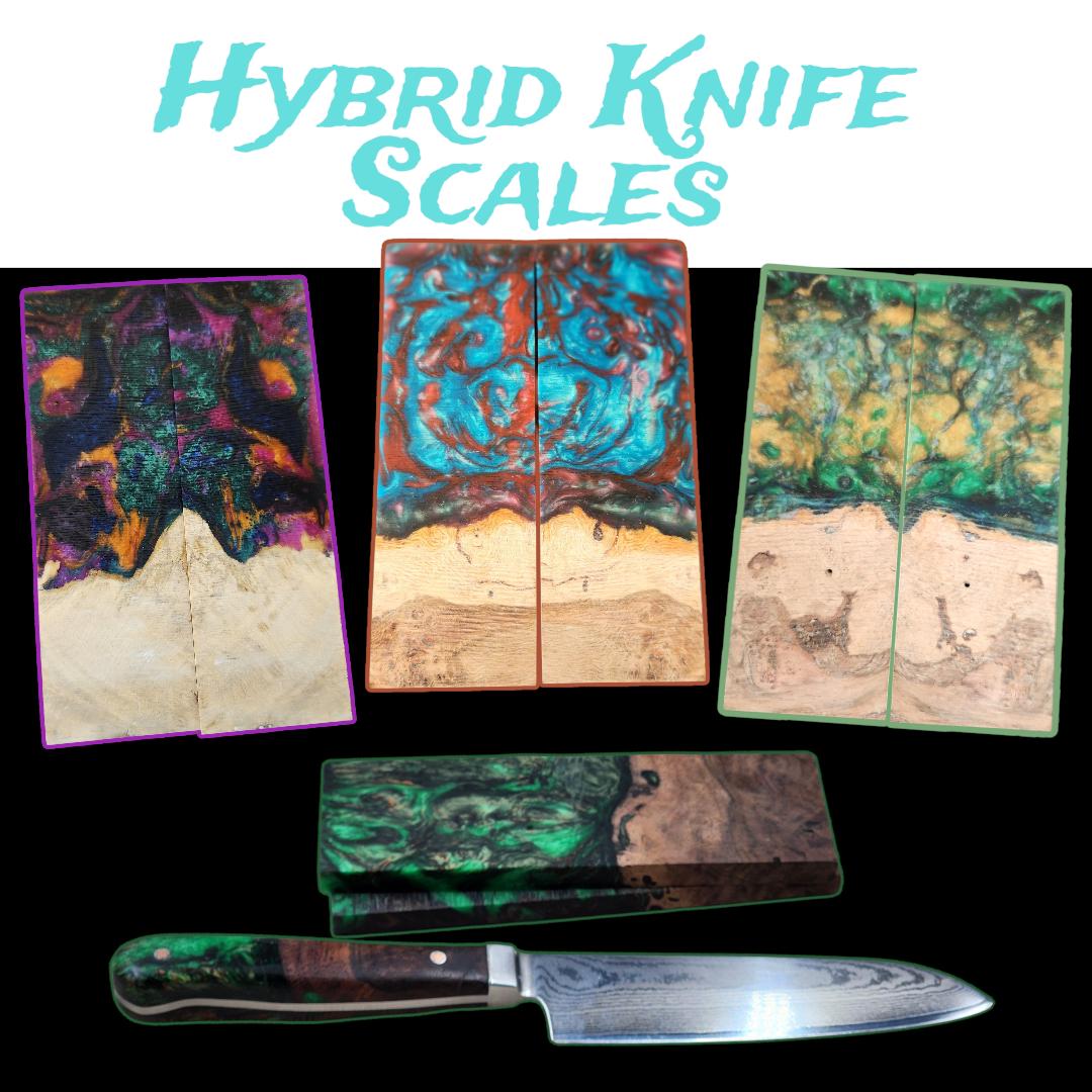 Hybrid Knife Scales sets