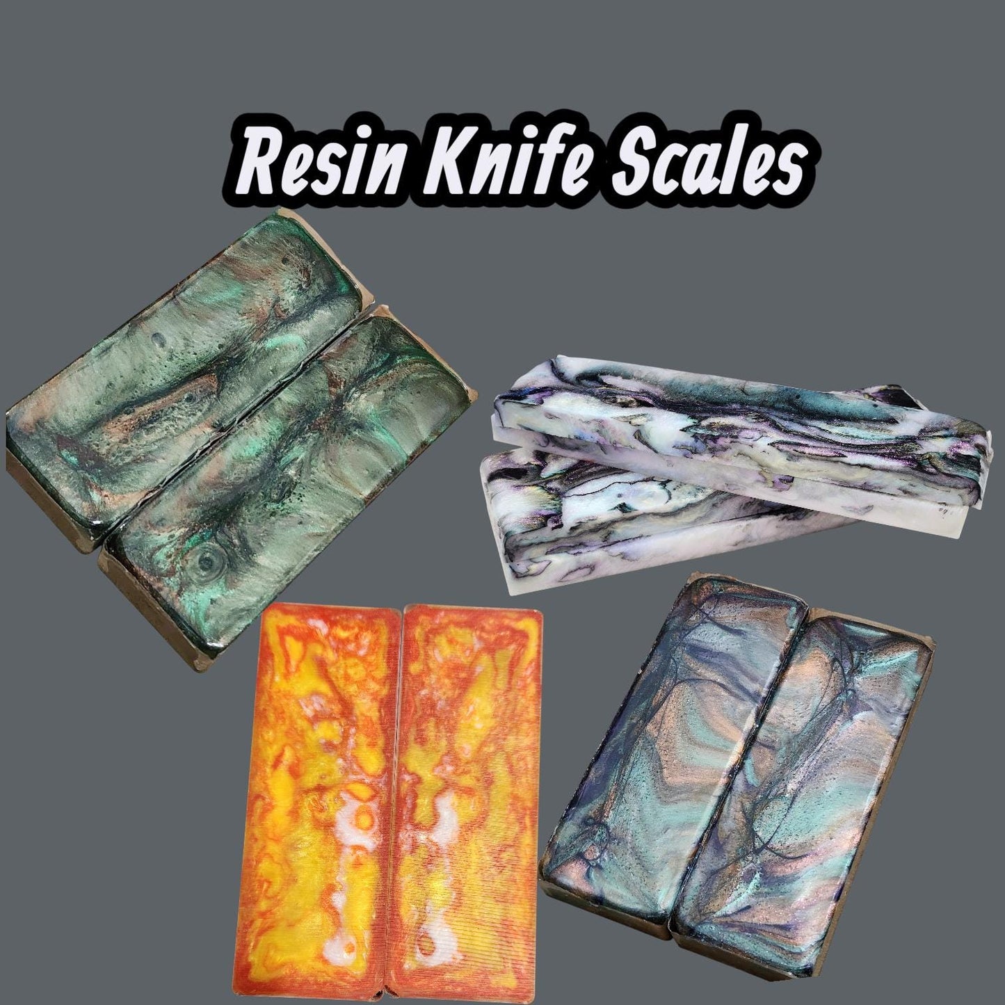 Resin Knife Scales sets