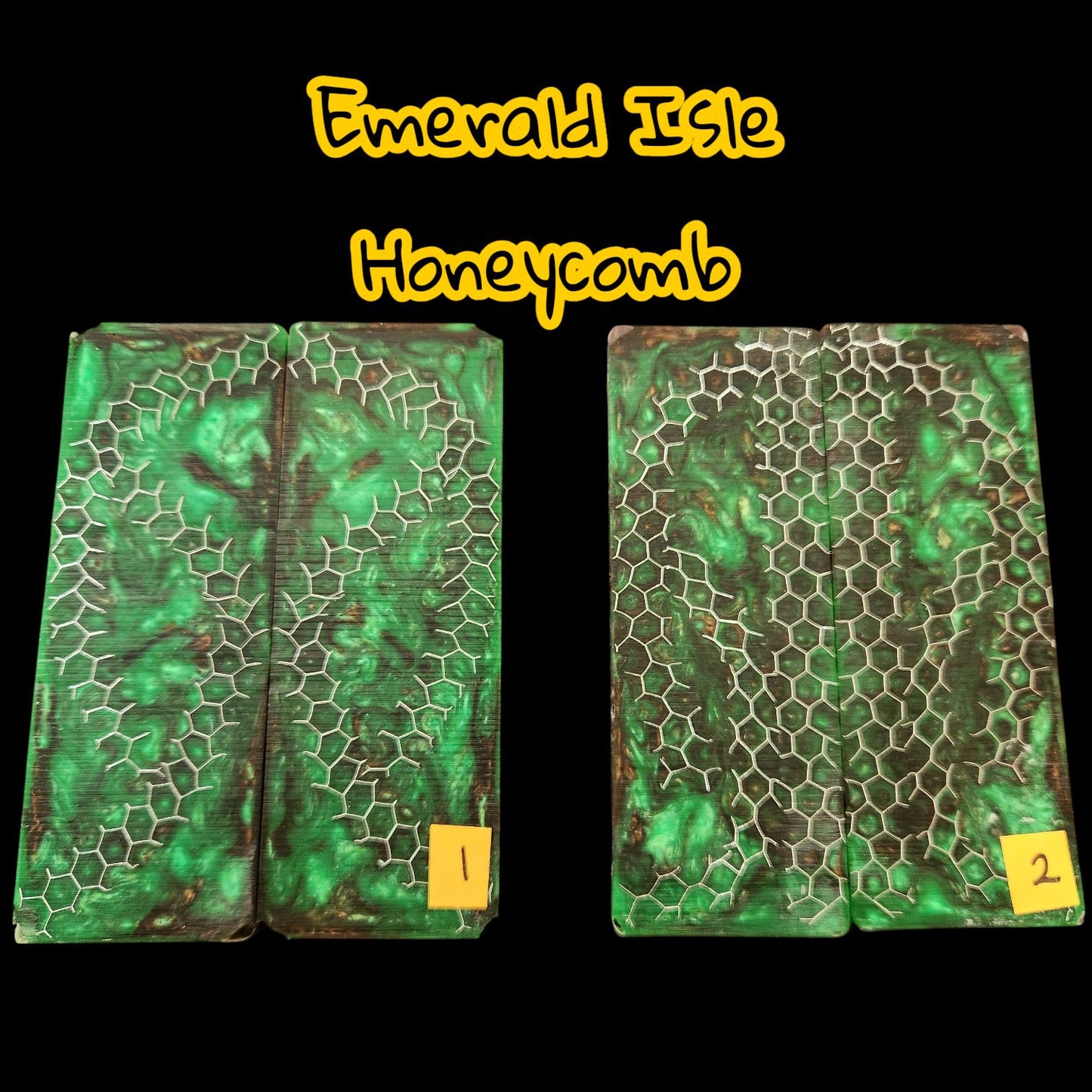 Honeycomb Knife Scales sets