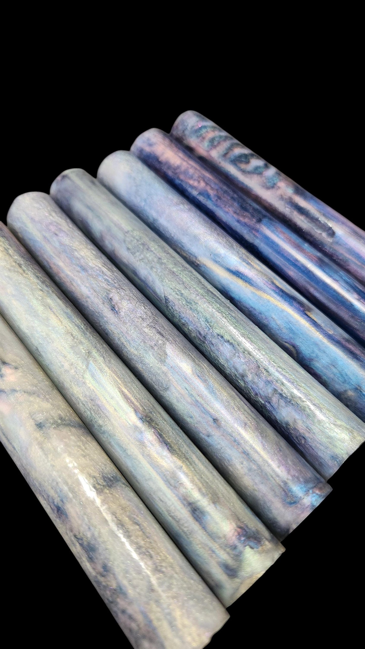 Azure Abalone Pen Blanks