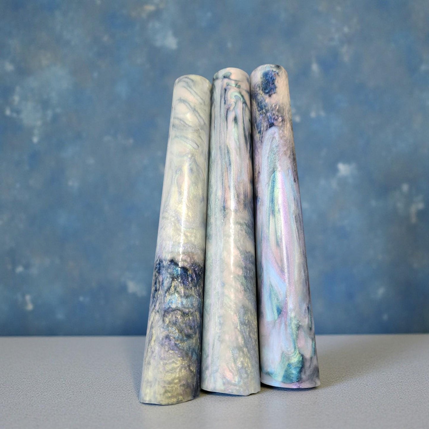 Azure Abalone Pen Blanks