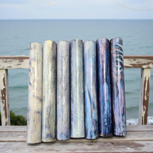 Azure Abalone Pen Blanks