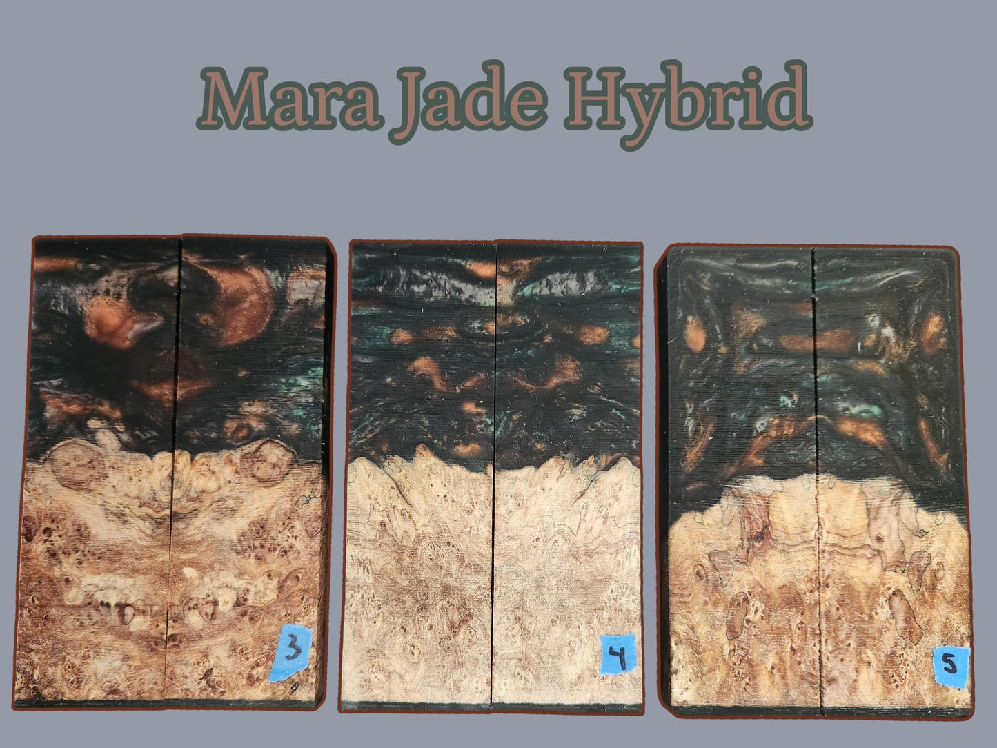 Hybrid Knife Scales sets