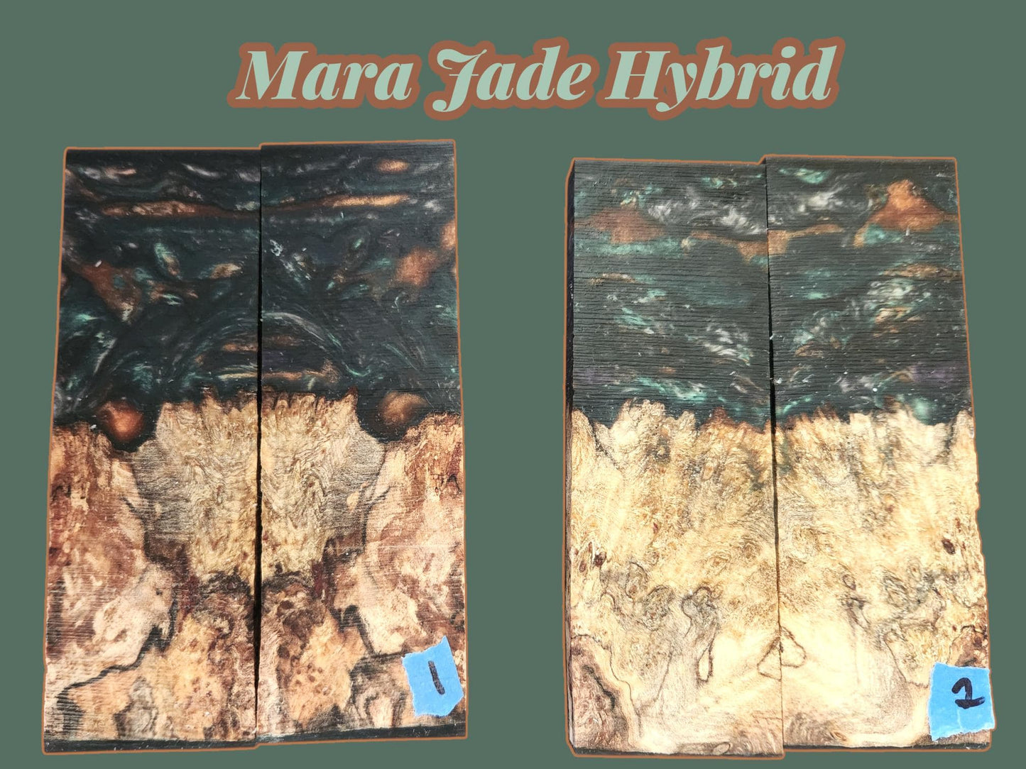 Hybrid Knife Scales sets