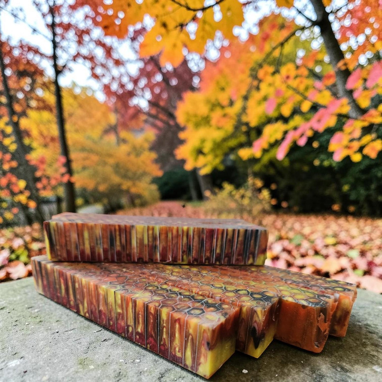 Dragon's Breath Honeycomb Pen Blank