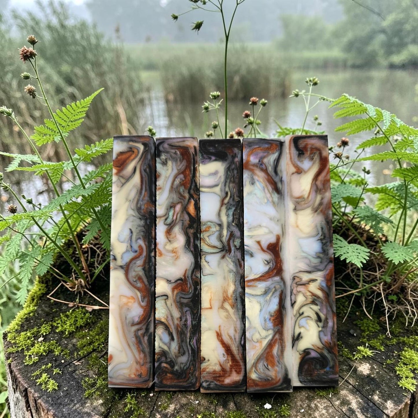 Abalone Copper Blank