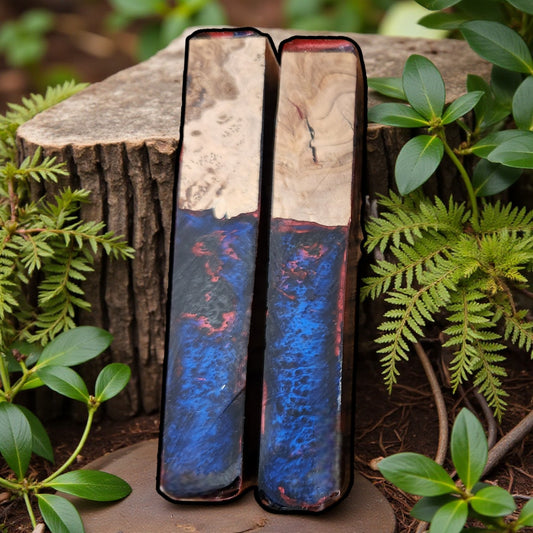 Red Black Blue Hybrid Blank